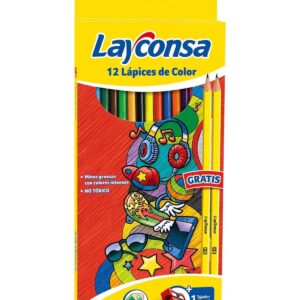 Colores Largos Layconsa x12 Und